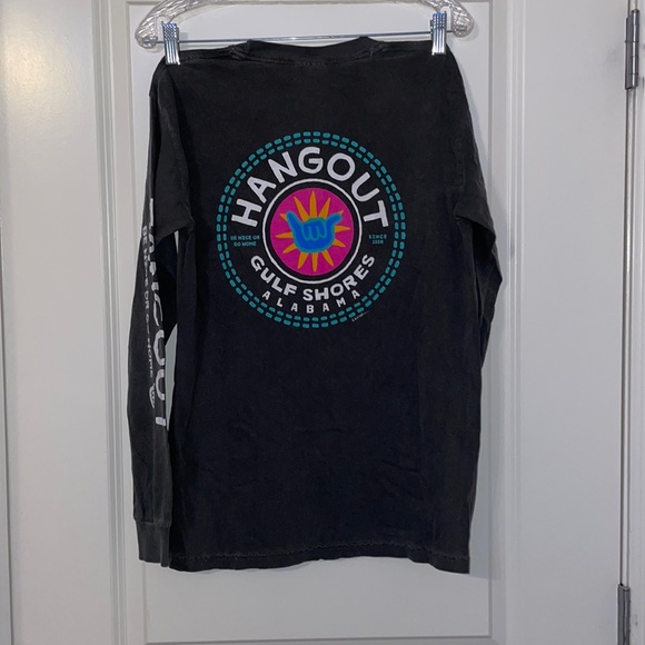 The Hangout Alabama charcoal gray long sleeve tee - Picture 2 of 2